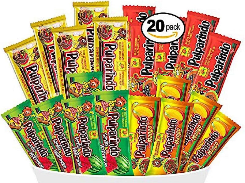 Pulparindo Mexican Candy Mix - 20 Pack
